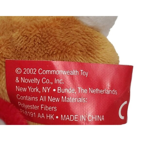 St Bernard Dog Plush Christmas Ornament Puppy Stocking Stuffer Gift HoHo Hounds - Picture 8 of 9